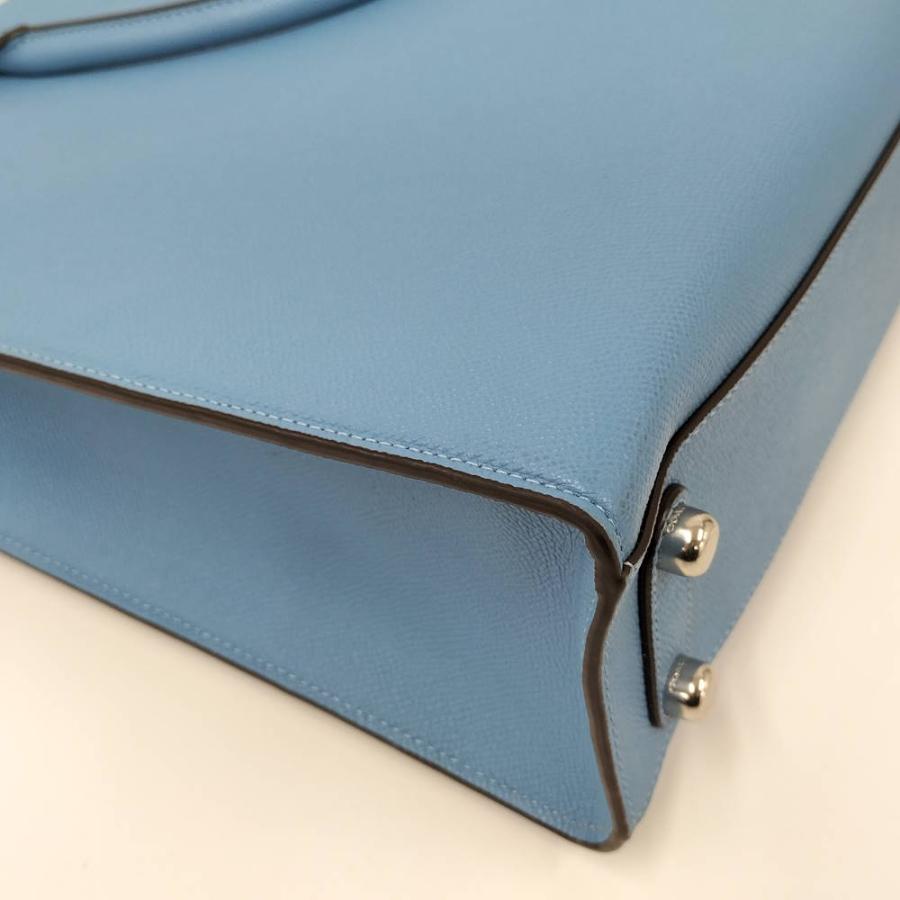 COACH トート40 シグネチャー キャンバス インテリア 2WAY トートバッグ レザー ブルー BJ2323-CJ844_2