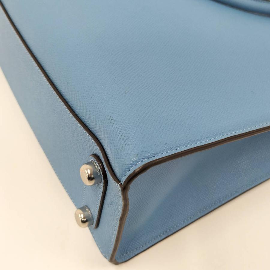 COACH トート40 シグネチャー キャンバス インテリア 2WAY トートバッグ レザー ブルー BJ2323-CJ844_4