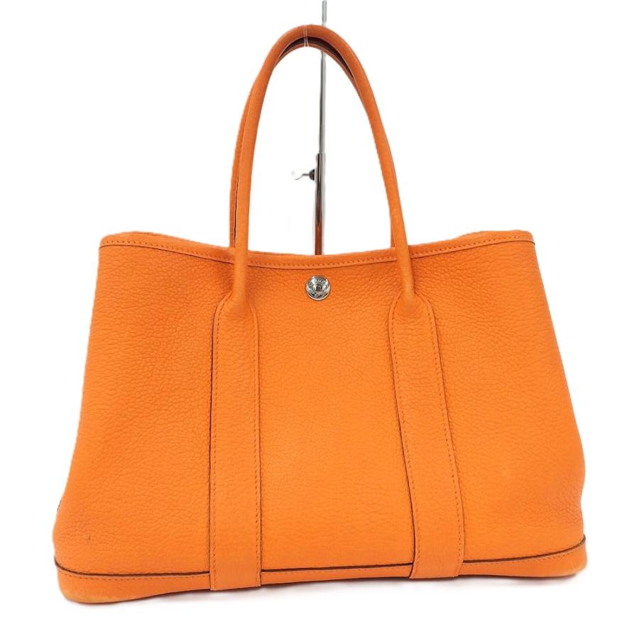HERMES（エルメス） ガーデンパーティTPM トートバッグ レザー