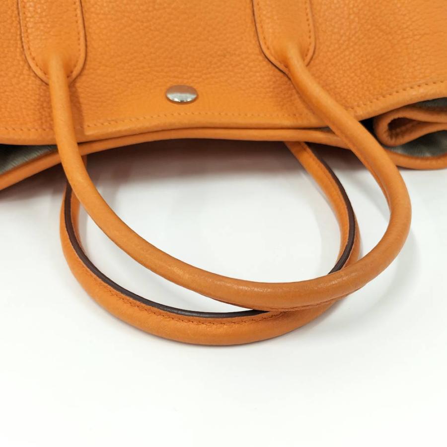 HERMES（エルメス） ガーデンパーティTPM トートバッグ レザー