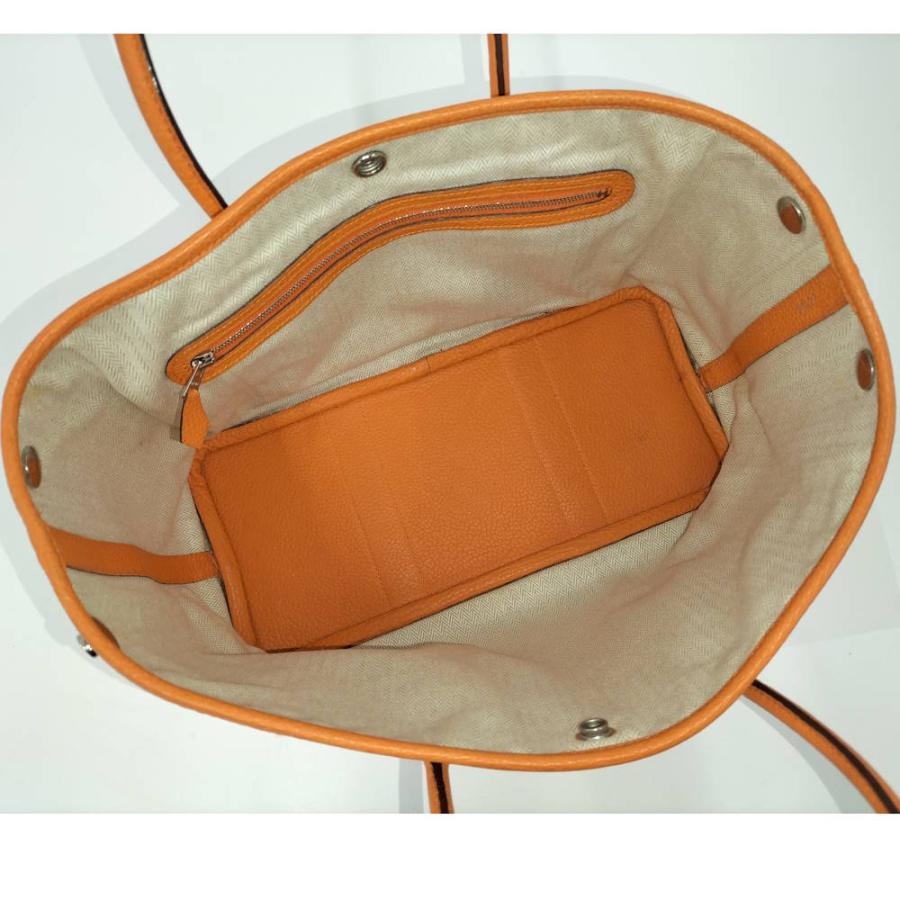 HERMES（エルメス） ガーデンパーティTPM トートバッグ レザー