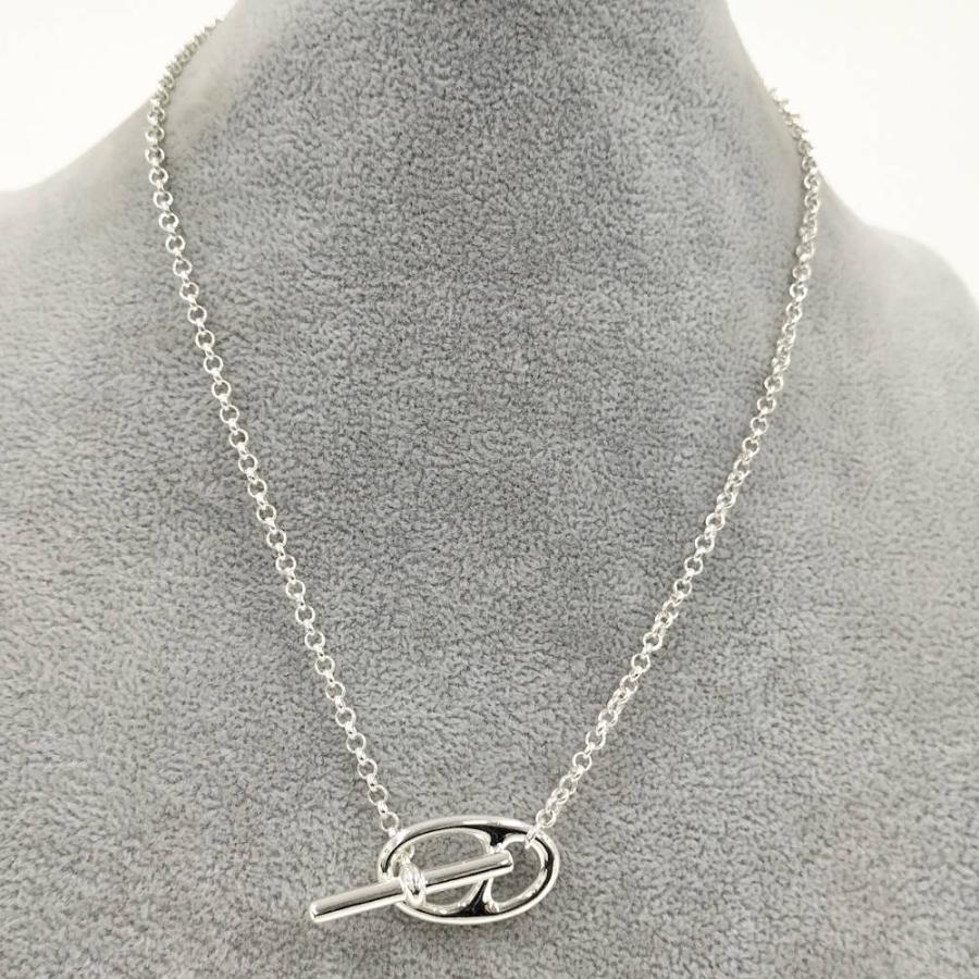 HERMES（エルメス） シェーヌダンクル バンク ネックレス SV925