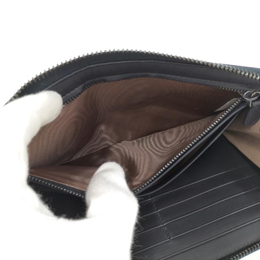 ファッション小物 BOTTEGA VENETA 長財布 イントレチャート シャイニー