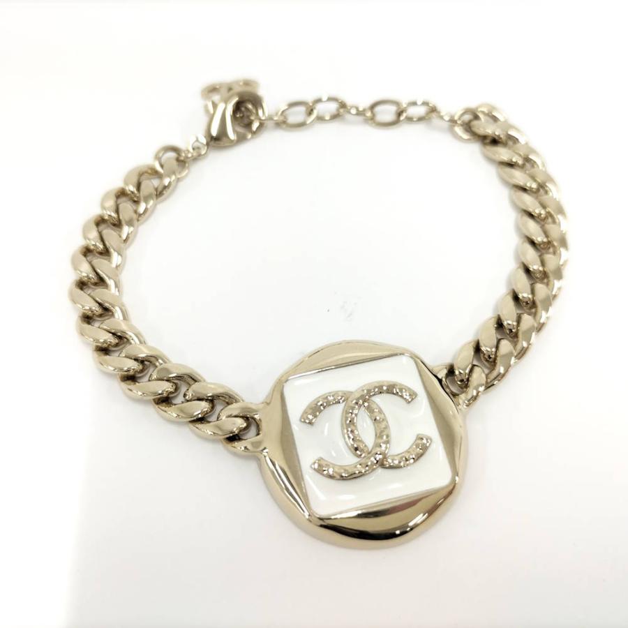 CHANEL（シャネル） ブレスレット ココマーク メッキ ゴールド : JJ