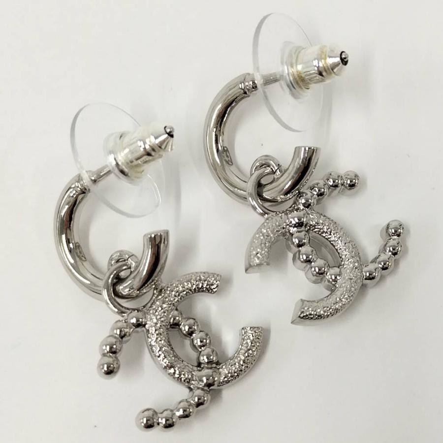 CHANEL（シャネル） ピアス スタッド ラインストーン×フェイクパール