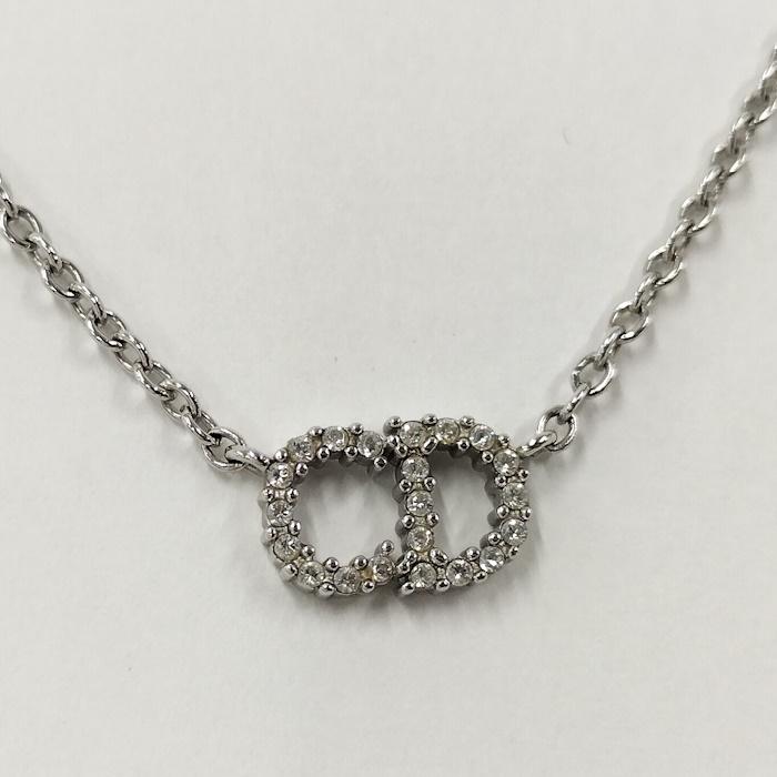 Christian Dior CHRISTIAN DIOR クレールディーリュヌ ネックレス CD 