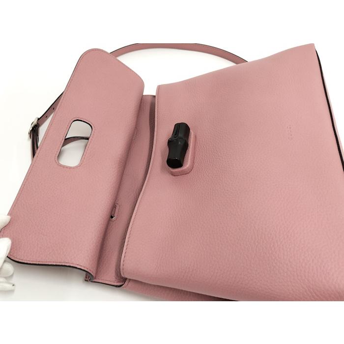 GUCCI（グッチ） バンブー デイリー ミディアム トップハンドルバッグ