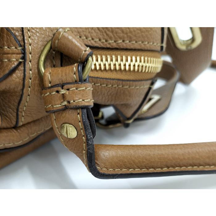 Chloe（クロエ） パラティ 2WAYショルダーバッグ レザー ブラウン