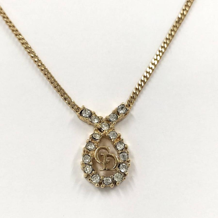 Christian Dior（クリスチャン・ディオール） ネックレス CDロゴ 