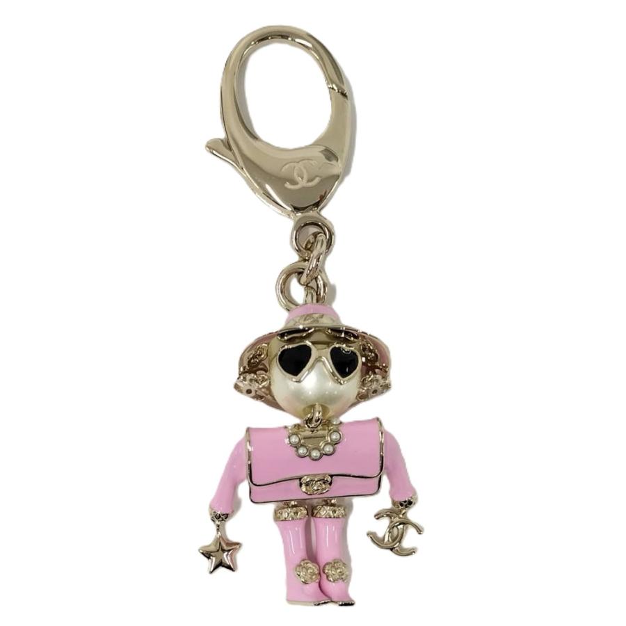 CHANEL（シャネル） チャーム キーホルダー ガブリエル フェイクパール
