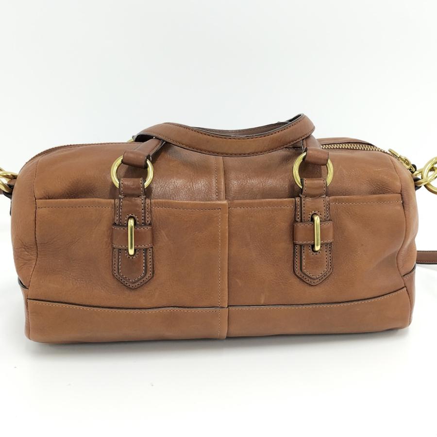 COACH（コーチ） サッチェル トートバッグ レザー ブラウン 17803 : JJ