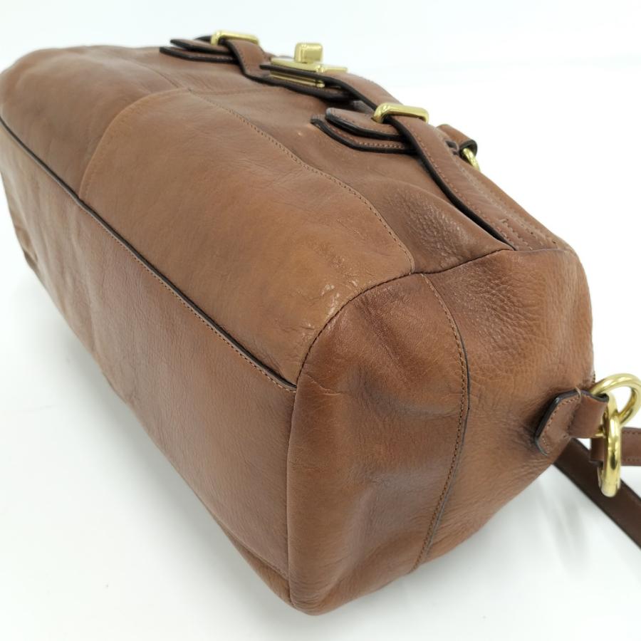 COACH（コーチ） サッチェル トートバッグ レザー ブラウン 17803 : JJ
