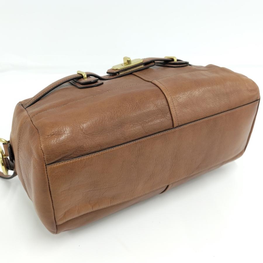 COACH（コーチ） サッチェル トートバッグ レザー ブラウン 17803 : JJ