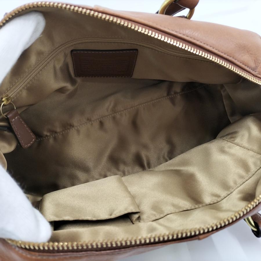 COACH（コーチ） サッチェル トートバッグ レザー ブラウン 17803 : JJ