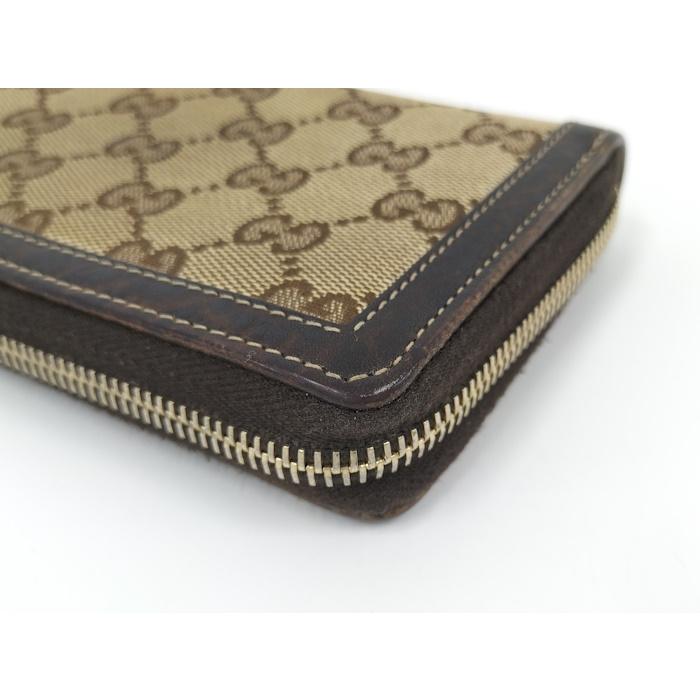 GUCCI 長財布 ラウンドファスナー GG柄 シマレザー バンブー タッセル GG グッチ GUCCI シマ レザー バンブー ラウンドファスナー 長