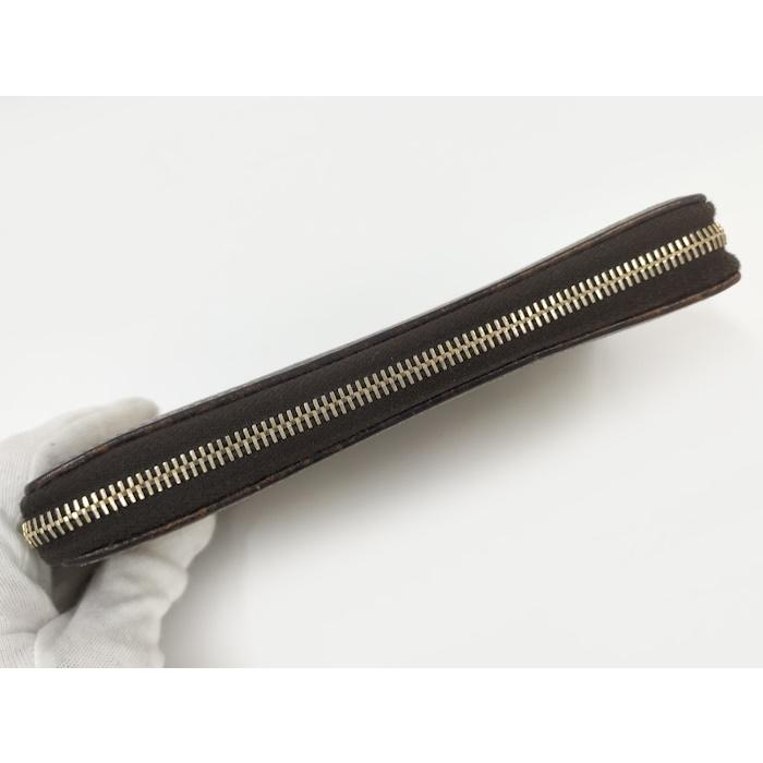 GUCCI ラウンドファスナー長財布 バンブータッセル GGキャンバス