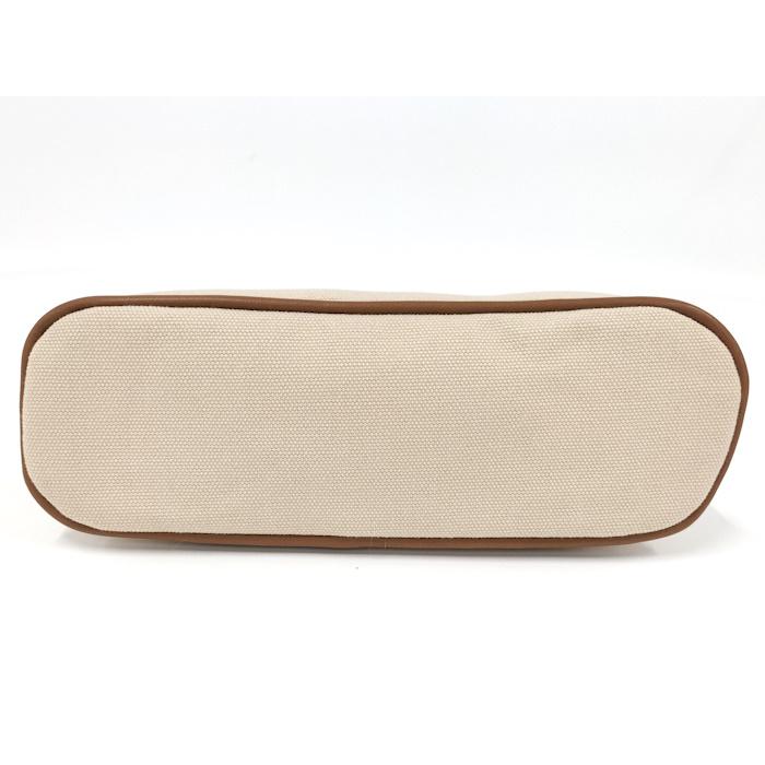 HERMES（エルメス） ボリードポーチ20 ミニ キャンバス ベージュ : JJ