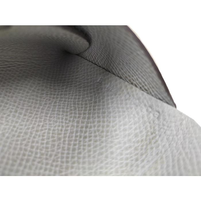 HERMES（エルメス） カルヴィ デュオ レザー グレー系 B刻印 : JJ