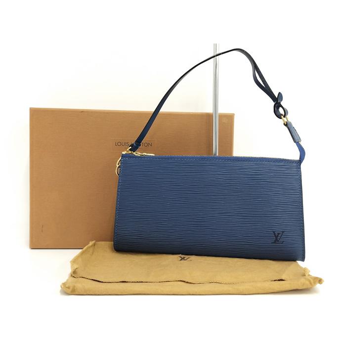 LOUIS VUITTON ポシェット アクセソワール ハンドバッグ エピ レザー