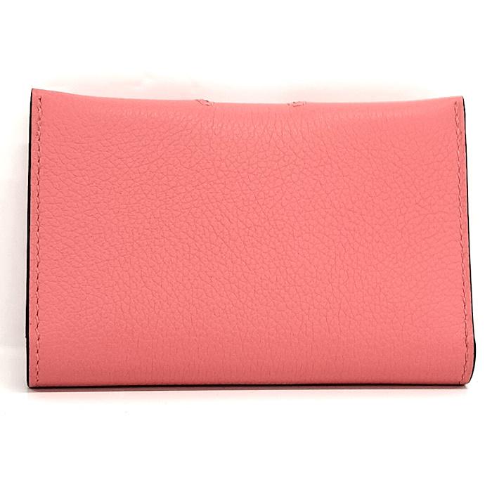 HERMES（エルメス） HERMES RMS カードケース 名刺入れ レザー ローズ