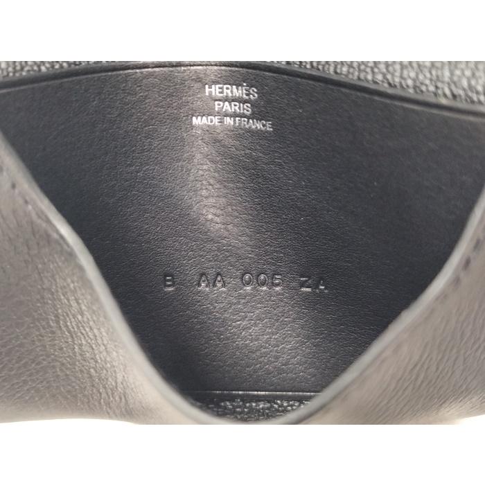 HERMES（エルメス） HERMES RMS カードケース 名刺入れ ブラック