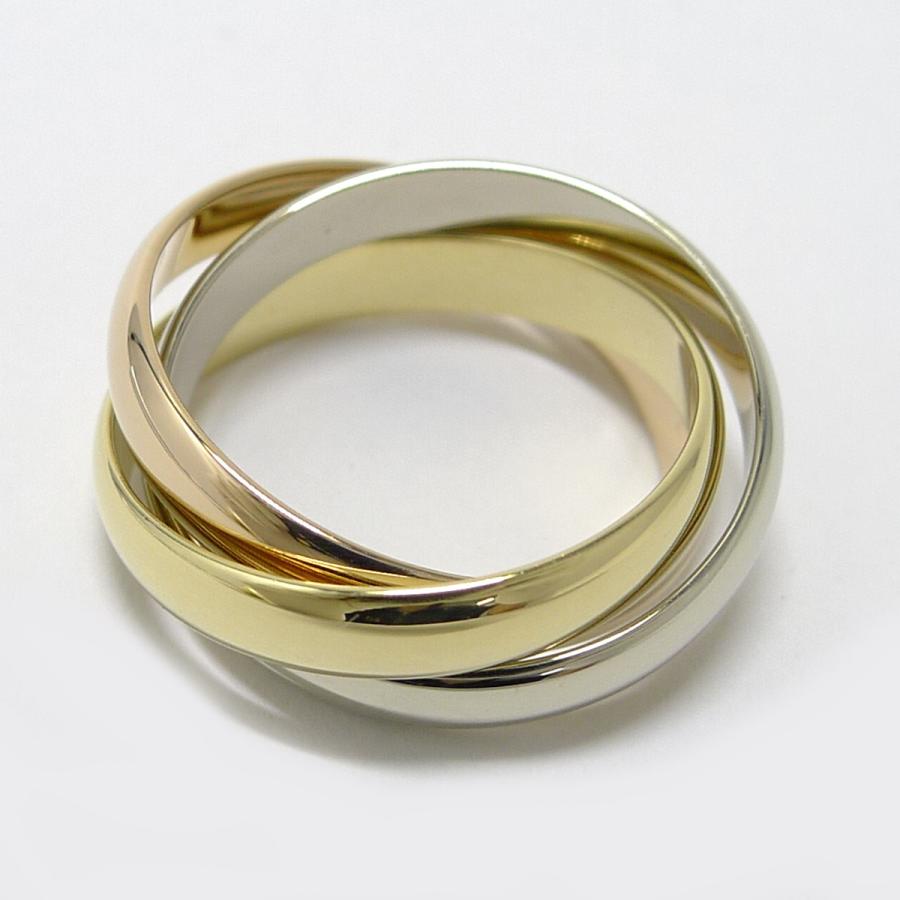 Cartier（カルティエ） トリニティ リング 750WG YG PG K18WG YG PG
