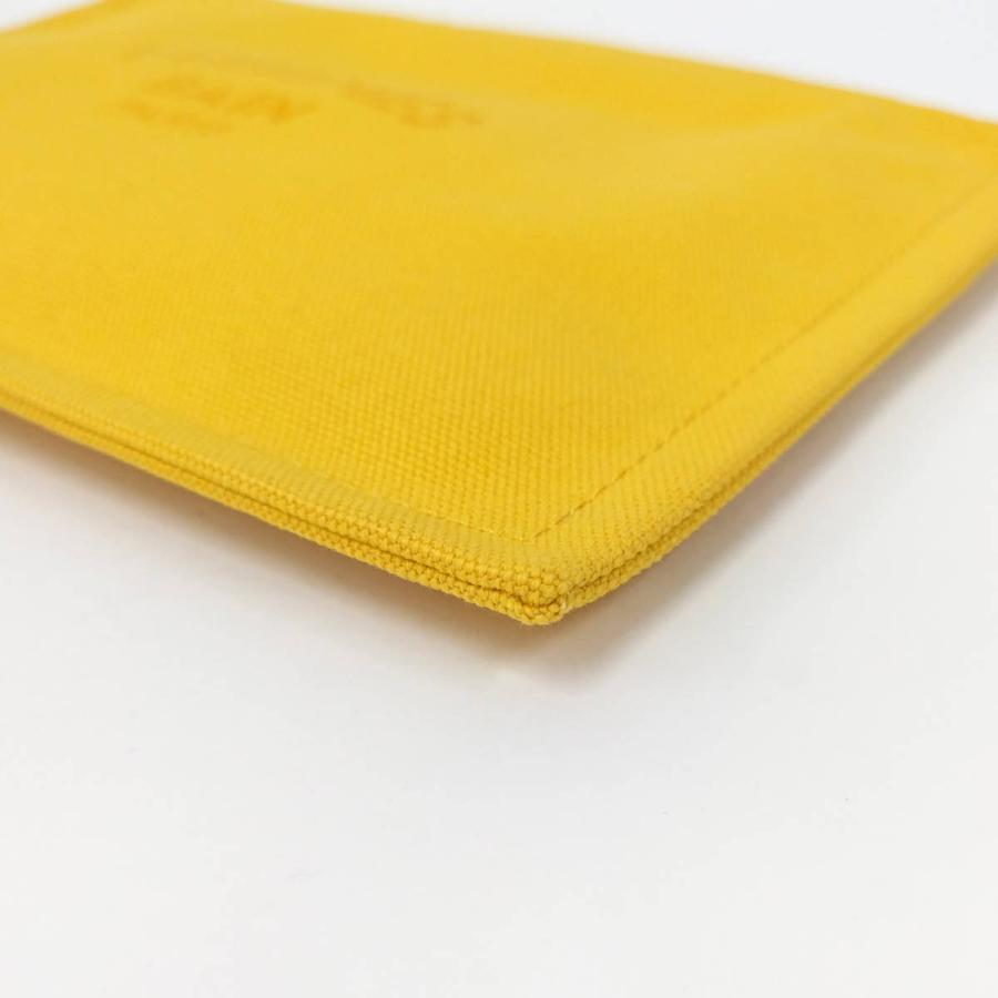 HERMES（エルメス） ヨッティングPM ポーチ キャンバス イエロー : JJ