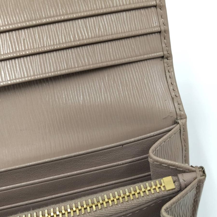 PRADA（プラダ） 二つ折り長財布 レザー ベージュ 1MH132 : JJ