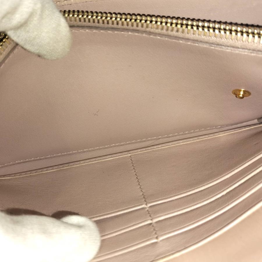 PRADA（プラダ） 二つ折り長財布 レザー ベージュ 1MH132 : JJ