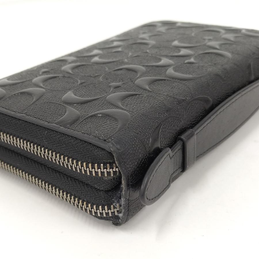 【新品】COACH　長財布 オーガナイザー ダブルファスナー COACH（コーチ） ラウンドファスナー長財布 ダブルジップ