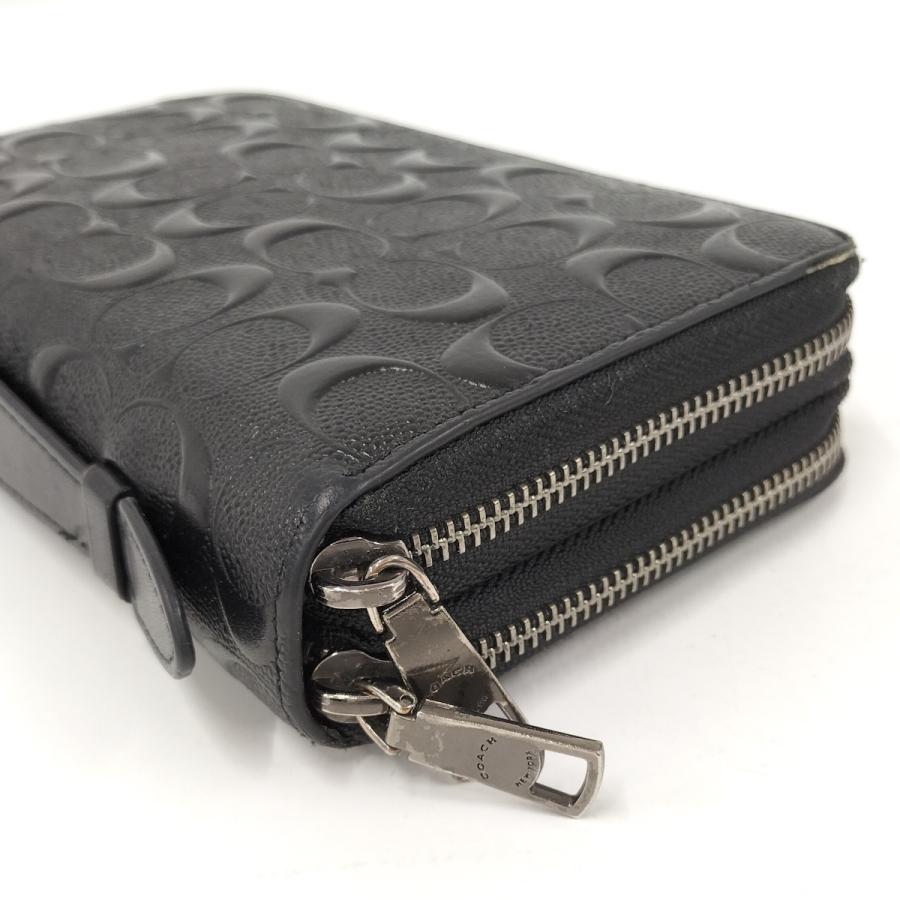 COACH（コーチ） ラウンドファスナー長財布 ダブルジップ
