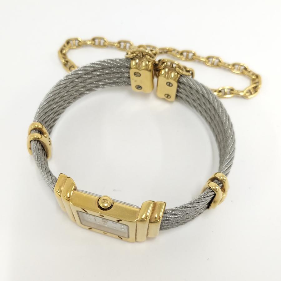 PHILIPPE CHARRIOL 腕時計 サントロペ SS×GP クオーツ ホワイトシェル