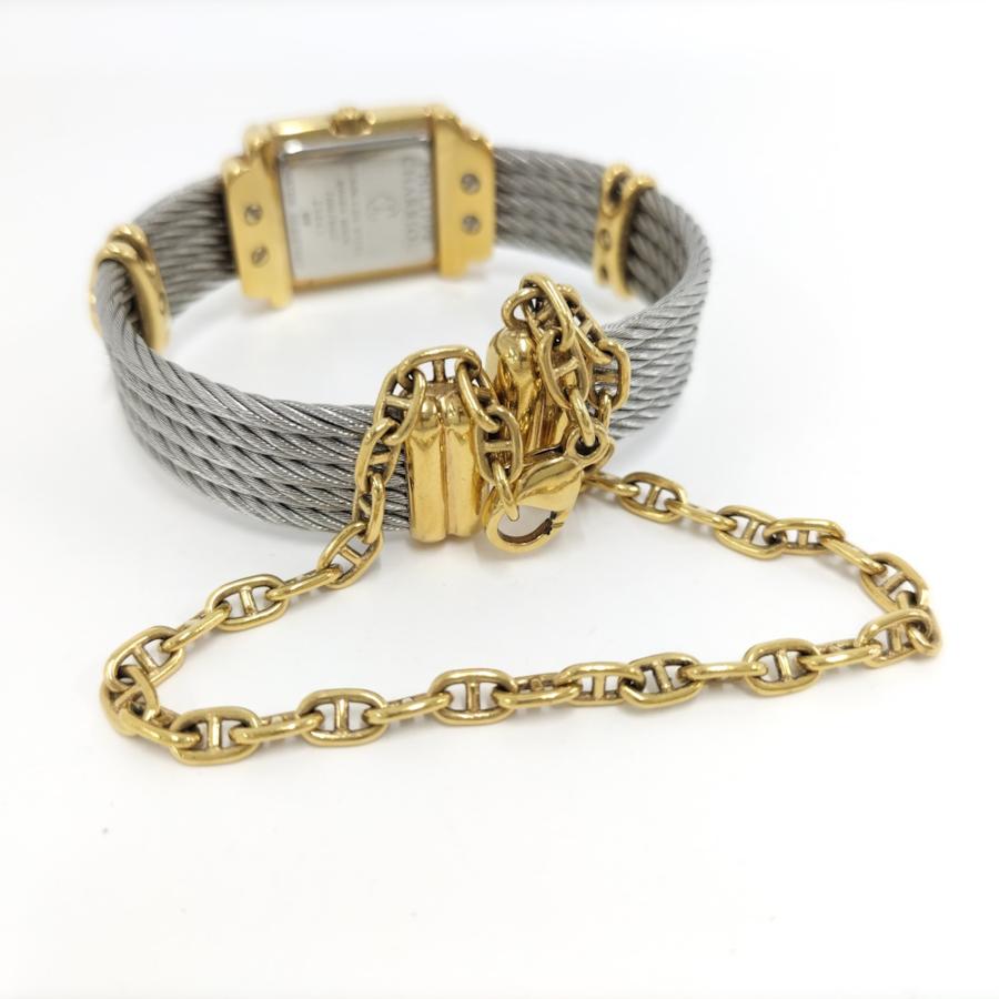 PHILIPPE CHARRIOL 腕時計 サントロペ SS×GP クオーツ ホワイトシェル