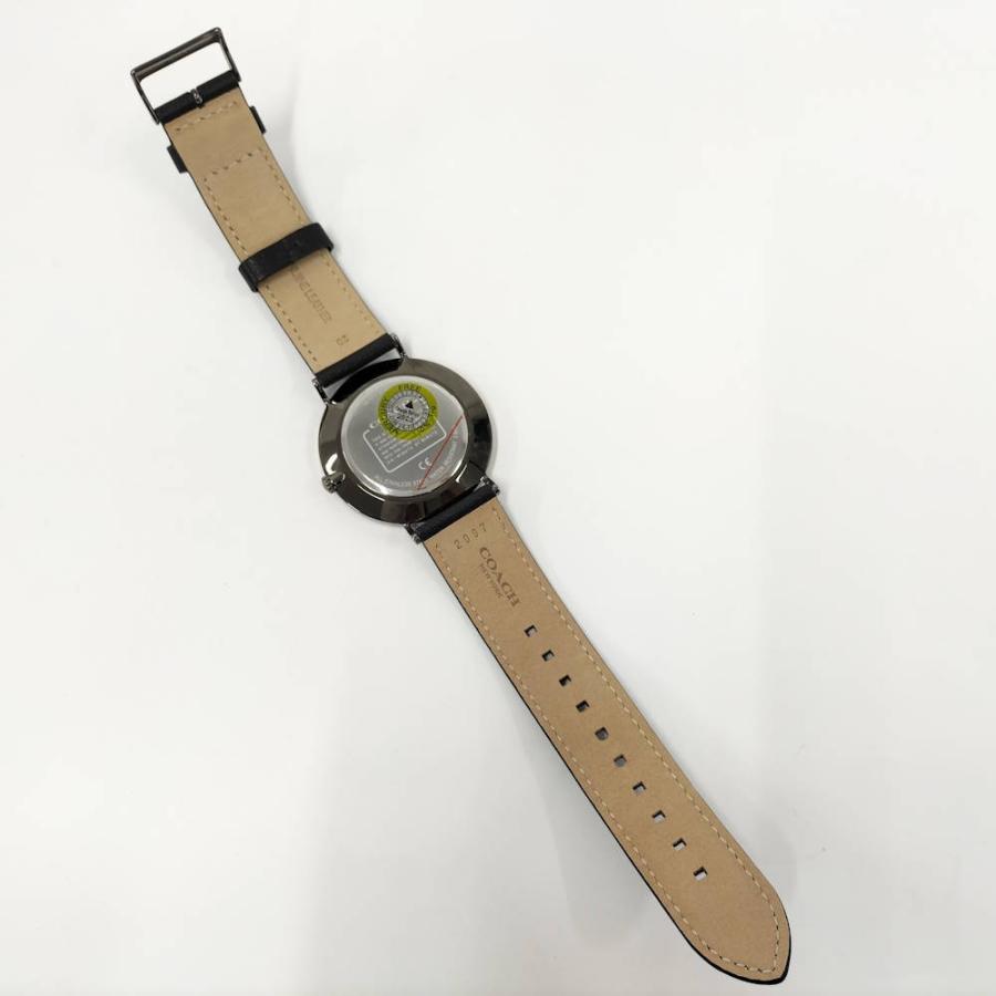 ファッション小物 COACH メンズ 腕時計 チャールズ SS クオーツ 革