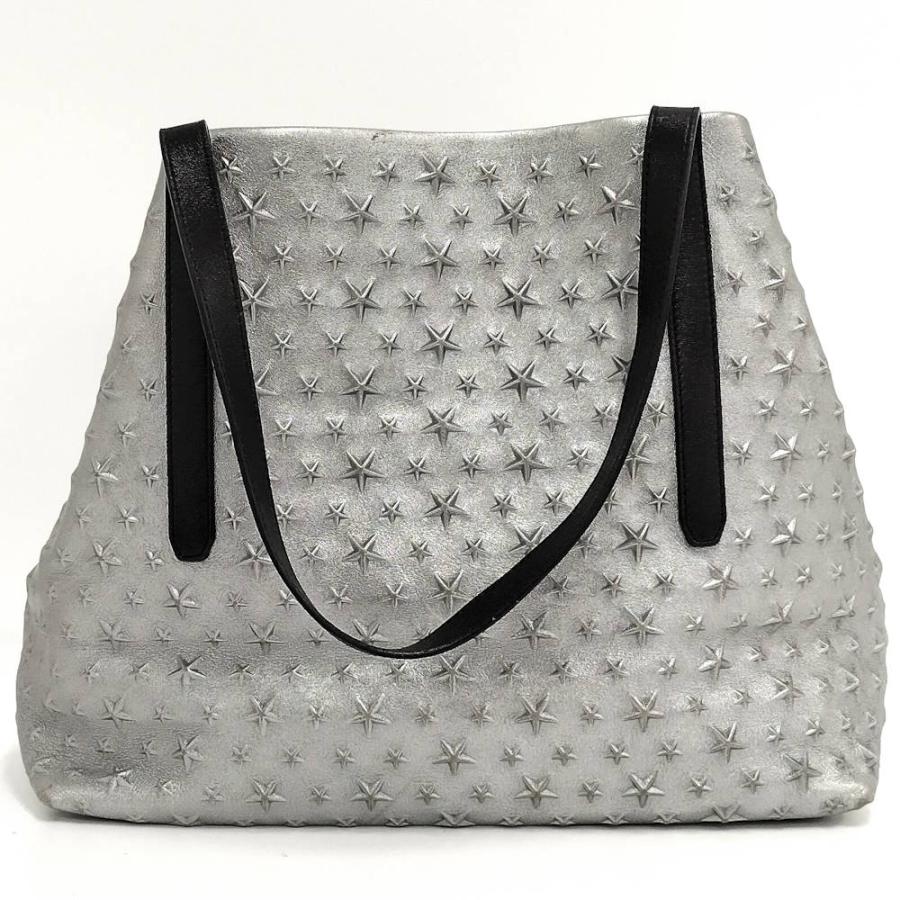 JIMMY CHOO（ジミーチュウ） トートバッグ スター スタッズ レザー