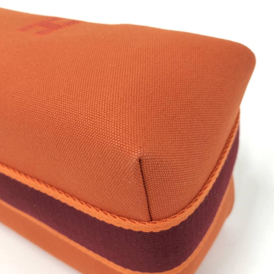HERMES（エルメス） ブリッド ア ブラックPM ポーチ キャンバス