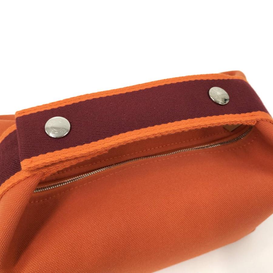 HERMES（エルメス） ブリッド ア ブラックPM ポーチ キャンバス