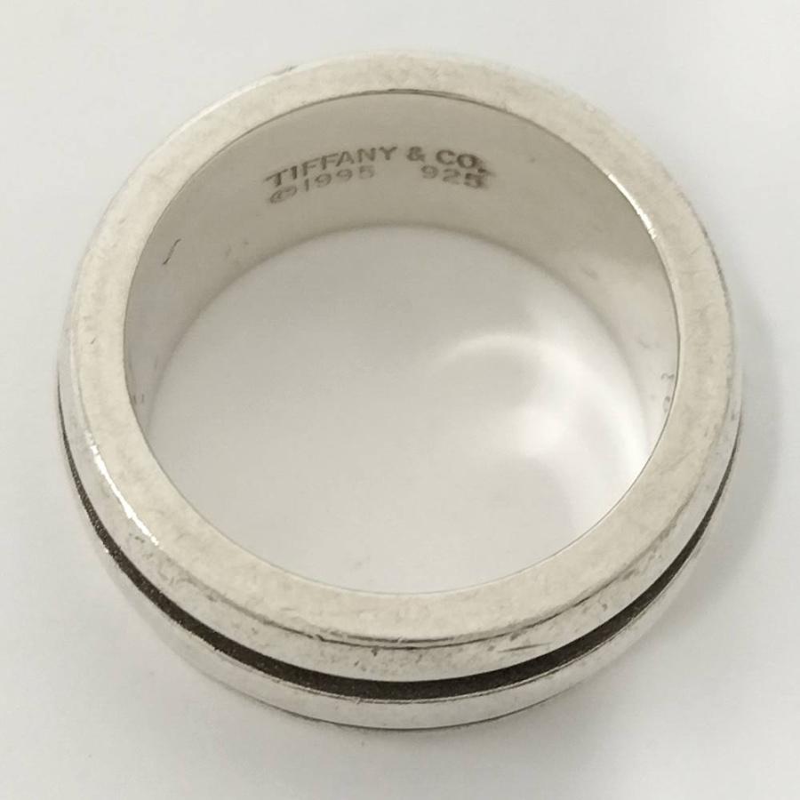 TIFFANY&Co.（ティファニー） グルーブド ダブルライン リング 約12号