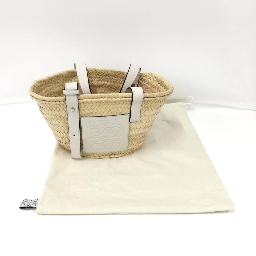 LOEWE（ロエベ） バスケットバッグ カゴバッグ スモール ストロー