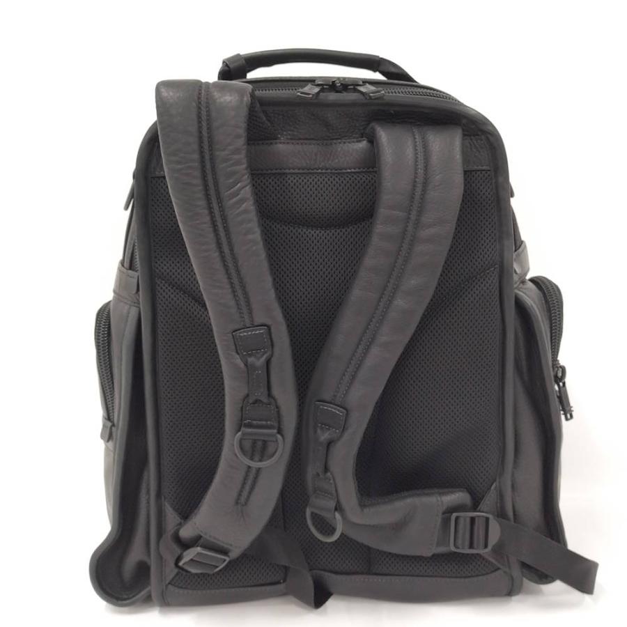 TUMI（トゥミ） TUMI alpha3 ビジネスリュック レザー ブラック : JJ