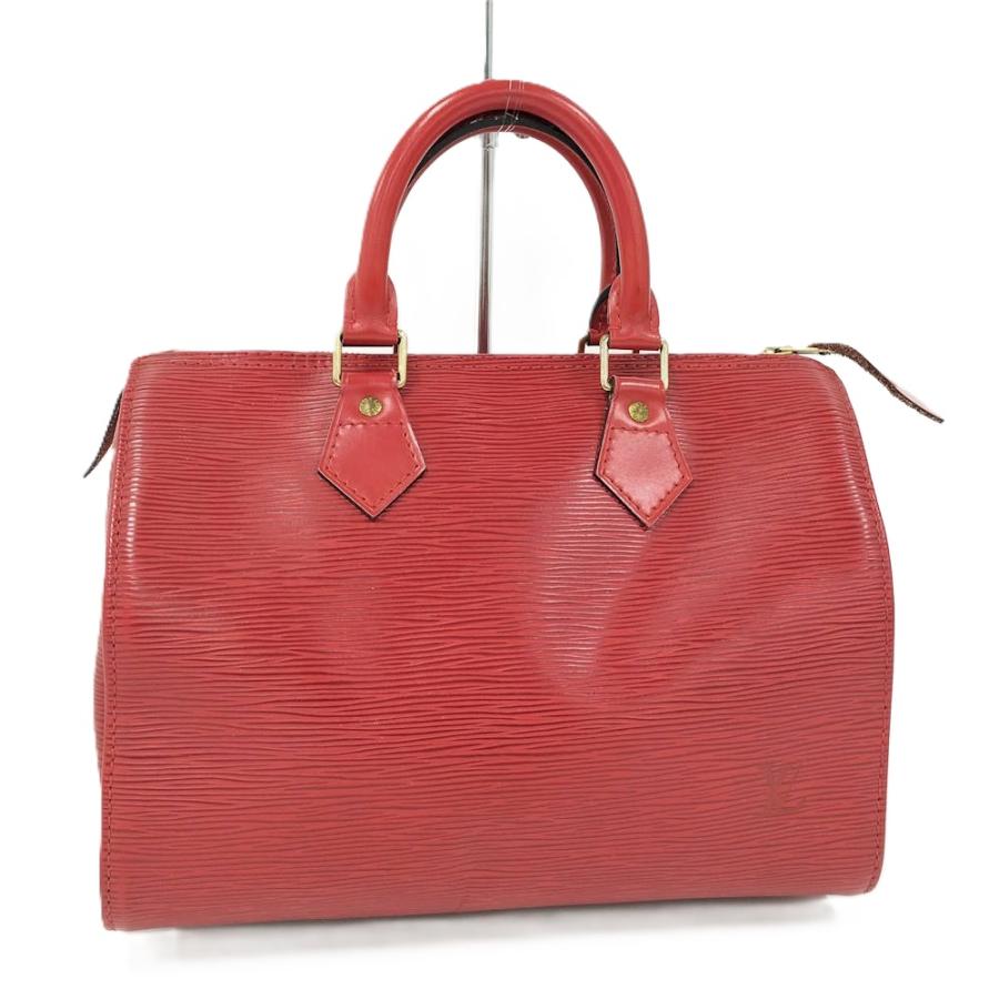 ルイヴィトン エピ スピーディ25 ハンドバッグ カスティリアンレッド 赤 LOUIS VUITTON（ルイ・ヴィトン） スピーディ25 ハンドバッグ エピ