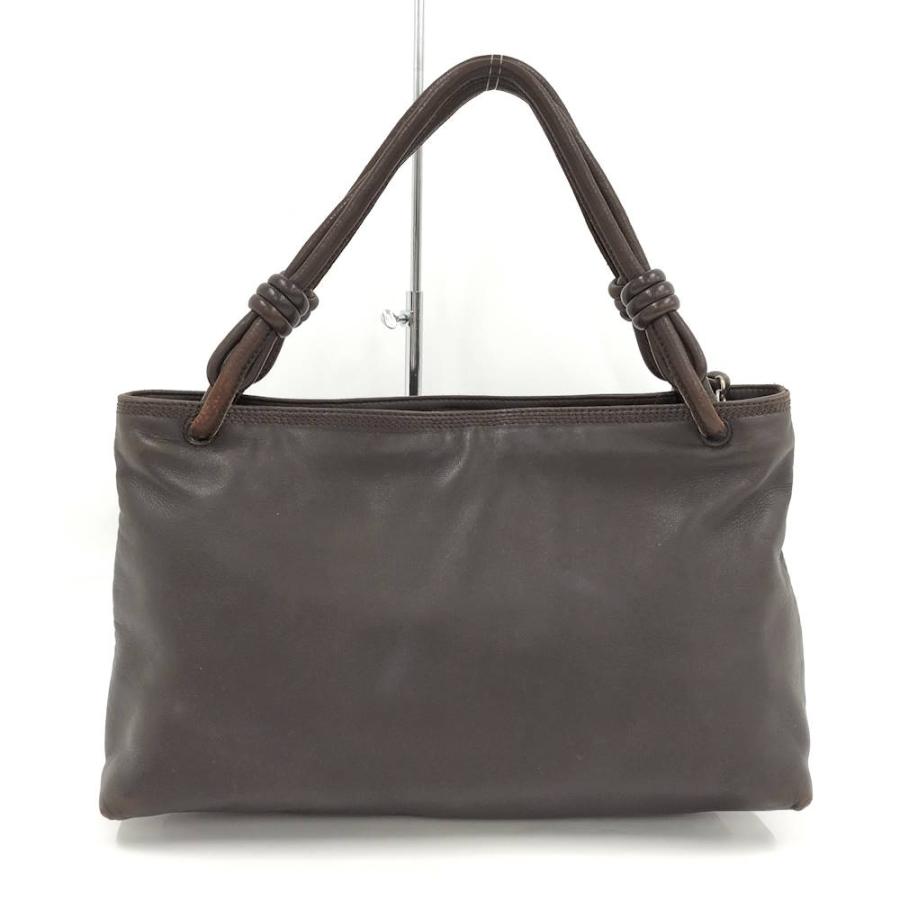 LOEWE（ロエベ） アナグラム ハンドバッグ レザー ブラウン : JJ