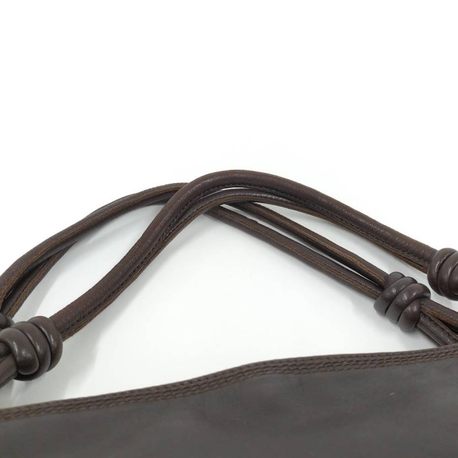 LOEWE（ロエベ） アナグラム ハンドバッグ レザー ブラウン : JJ