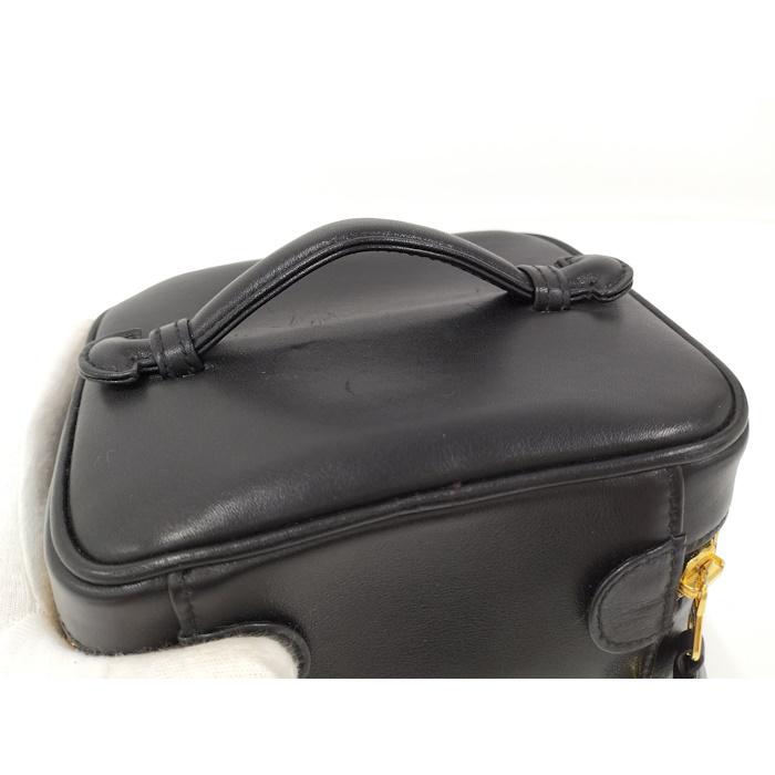 CHANEL（シャネル） バニティバッグ ビコローレ レザー ブラック