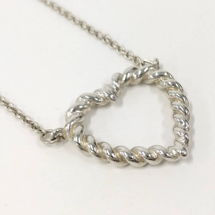 TIFFANY&Co.（ティファニー） オープンハート ネックレス SV925