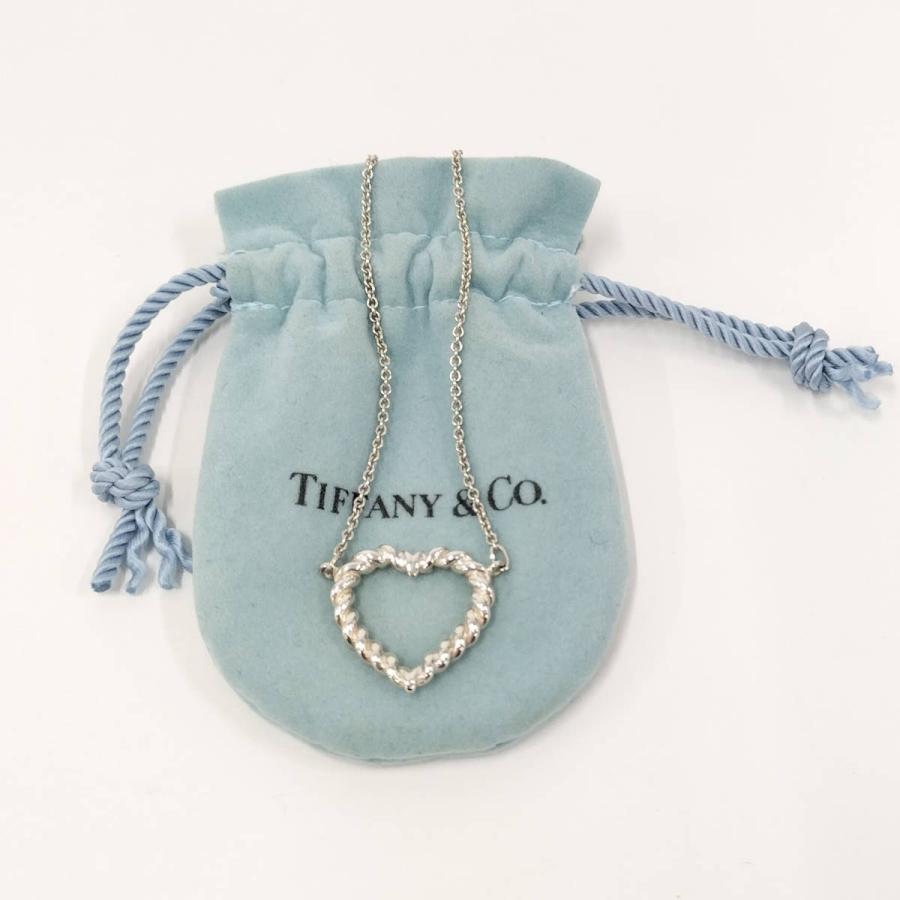 TIFFANY&Co.（ティファニー） オープンハート ネックレス SV925
