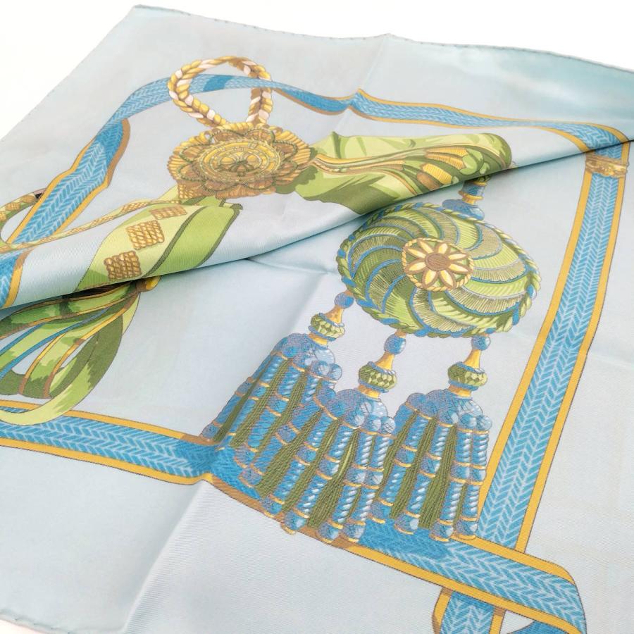 HERMES（エルメス） スカーフ カレ90 ブルー : JJコレクション ヤフー