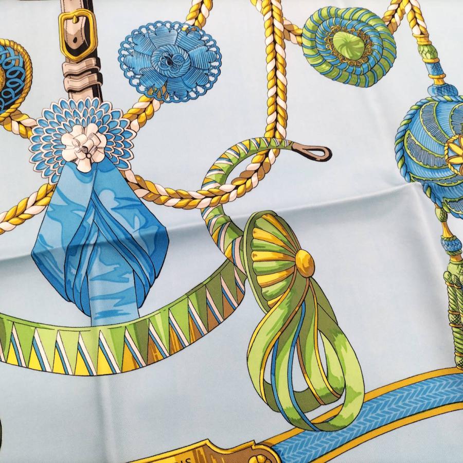 HERMES（エルメス） スカーフ カレ90 ブルー : JJコレクション ヤフー