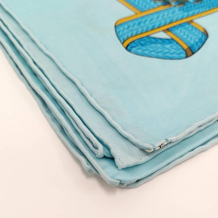 HERMES（エルメス） スカーフ カレ90 ブルー : JJコレクション ヤフー