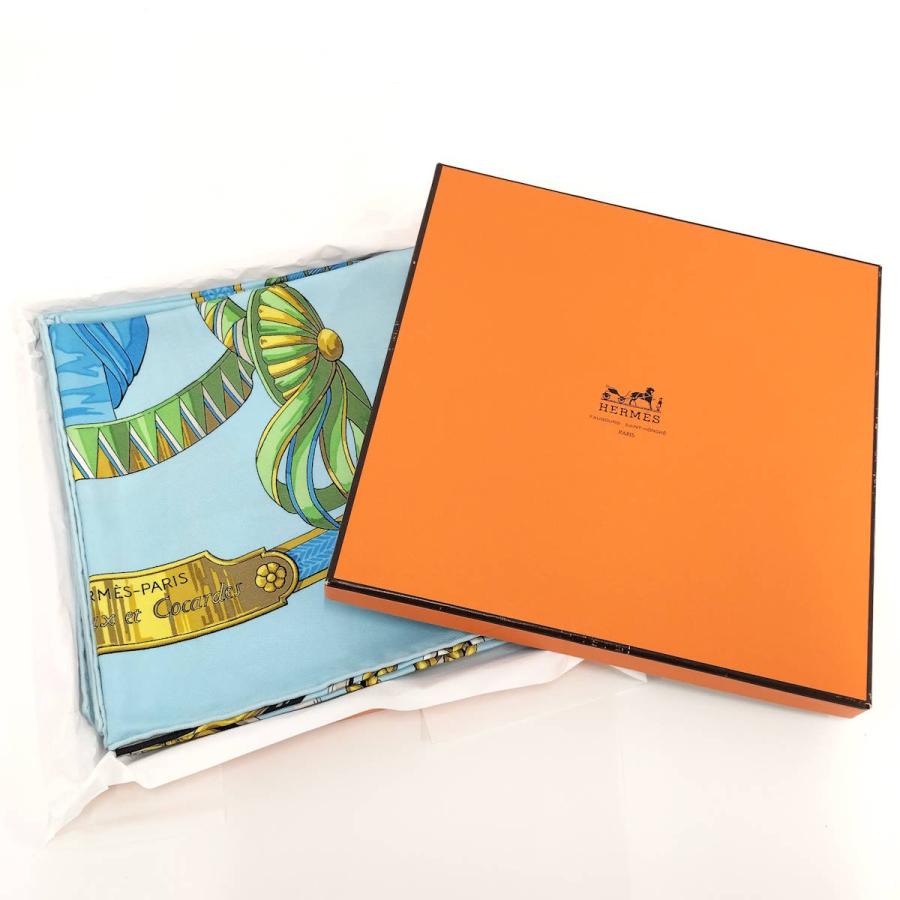 HERMES（エルメス） スカーフ カレ90 ブルー : JJコレクション ヤフー